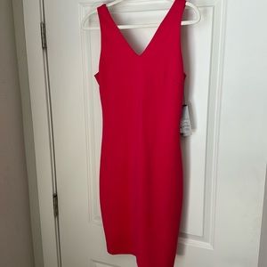 White House Black Market Watermelon Pink Dress